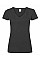 Black Ladies' Valueweight V-Neck T-Shirt