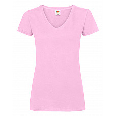 Light Pink Ladies' Valueweight V-Neck T-Shirt