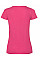 Fuchsia Ladies' Valueweight V-Neck T-Shirt