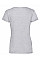 Heather Grey Ladies' Valueweight V-Neck T-Shirt