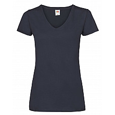 Deep Navy Ladies' Valueweight V-Neck T-Shirt