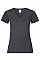 Dark Heather Ladies' Valueweight V-Neck T-Shirt