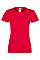 Red Lady-Fit Sofspun® T-Shirt