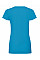 Azure Blue Lady-Fit Sofspun® T-Shirt