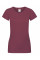 Burgundy Lady-Fit Sofspun® T-Shirt