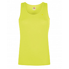 Bright Yellow Ladies' Performance Vest