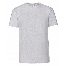 Heather Grey Men's Iconic 195 Ring Spun Premium T