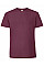 Burgundy Men's Iconic 195 Ring Spun Premium T