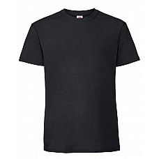 Black Men's Iconic 195 Ring Spun Premium T