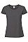 Light Graphite Ladies' Iconic 195 Ring Spun Premium T