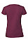 Burgundy Ladies' Iconic 195 Ring Spun Premium T