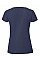 Navy Blue Ladies' Iconic 195 Ring Spun Premium T