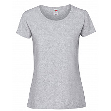 Heather Grey Ladies' Iconic 195 Ring Spun Premium T