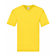 Yellow Men's Original V-Neck T