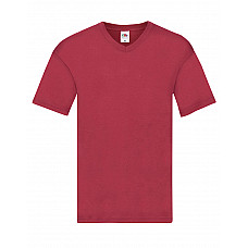 Red Men's Original V-Neck T