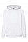 White Kid's Lightweight Hooded Sweat