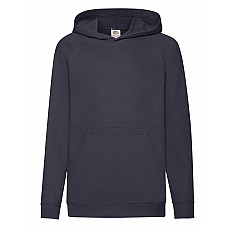 Deep Navy Kid's Lightweight Hooded Sweat