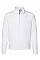 White Men's Premium Zip Neck Sweat