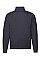 Deep Navy Men's Premium Zip Neck Sweat