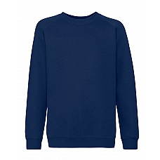 Navy Blue Kid's Premium Raglan Sweat