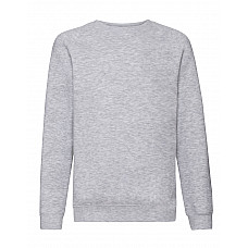 Heather Grey Kid's Premium Raglan Sweat