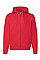 Red Men's Premium Hooded Sweat Jacket