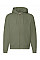 Classic Olive Men's Premium Hooded Sweat Jacket