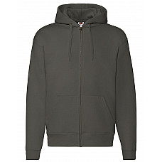 Charcoal Men's Premium Hooded Sweat Jacket