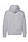 Heather Grey Men's Premium Hooded Sweat Jacket