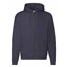 Deep Navy Men's Premium Hooded Sweat Jacket