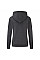 Dark Heather Ladies' Classic Hooded Sweat