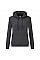 Dark Heather Ladies' Classic Hooded Sweat