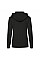 Black Ladies' Classic Hooded Sweat