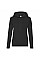 Black Ladies' Classic Hooded Sweat