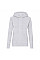 Heather Grey Ladies' Classic Hooded Sweat