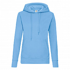 Sky Blue Ladies' Classic Hooded Sweat