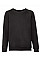 Black Kid's Classic Raglan Sweat