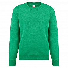 Retro Heather Green Kid's Classic Set-In Sweat