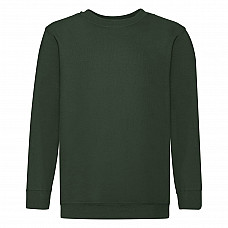 Bottle Green Kid's Classic Set-In Sweat