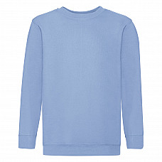 Sky Blue Kid's Classic Set-In Sweat