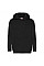 Black Kid's Classic Hooded Sweat