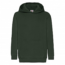 Bottle Green Kid's Classic Hooded Sweat