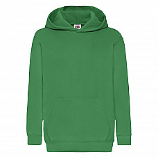 Kelly Green Kid's Classic Hooded Sweat