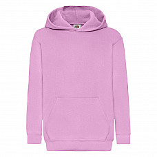 Light Pink Kid's Classic Hooded Sweat