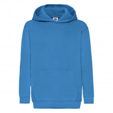 Azure Blue Kid's Classic Hooded Sweat