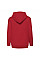 Red Kid's Classic Hooded Sweat Jacket