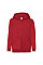 Red Kid's Classic Hooded Sweat Jacket