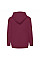 Burgundy Kid's Classic Hooded Sweat Jacket