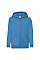 Azure Blue Kid's Classic Hooded Sweat Jacket