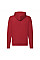 Red Men's Classic Hooded Sweat Jacket